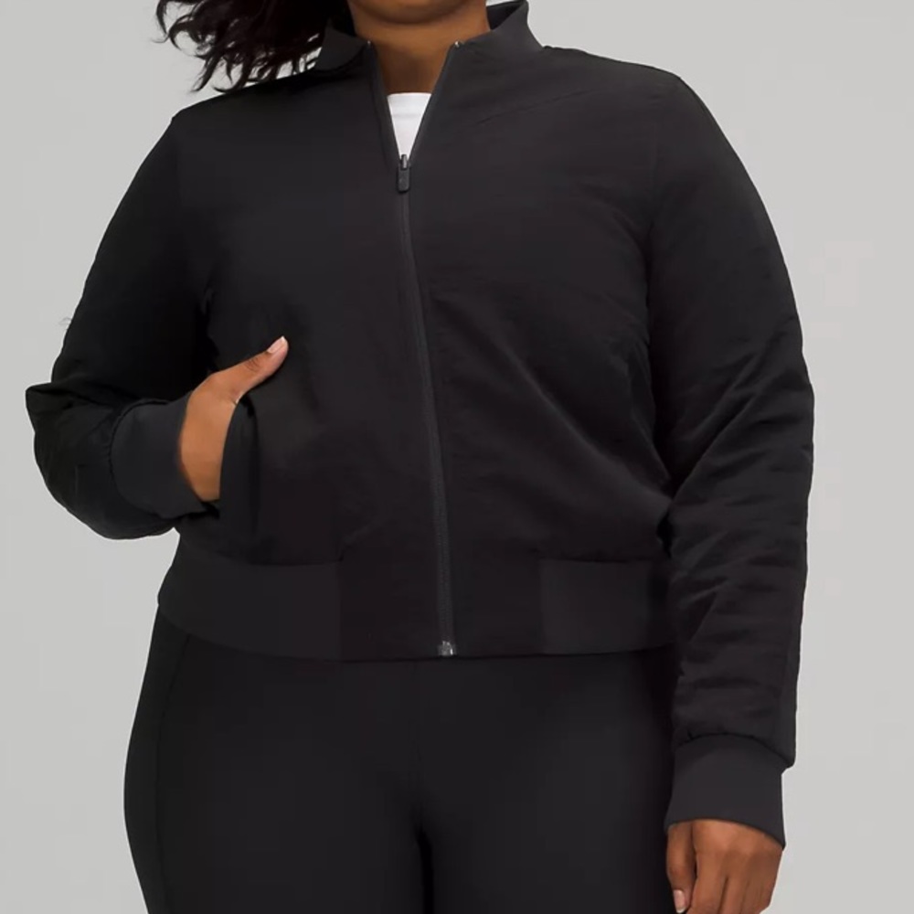 LuluLemon Non-Stop Bomber Jacket - Black